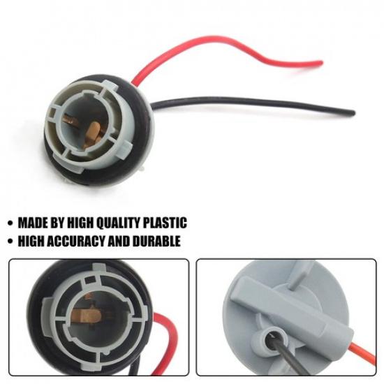 Universal Pigtail Wire Socket Female S 1156 Rear Two Signal Harness Turn For