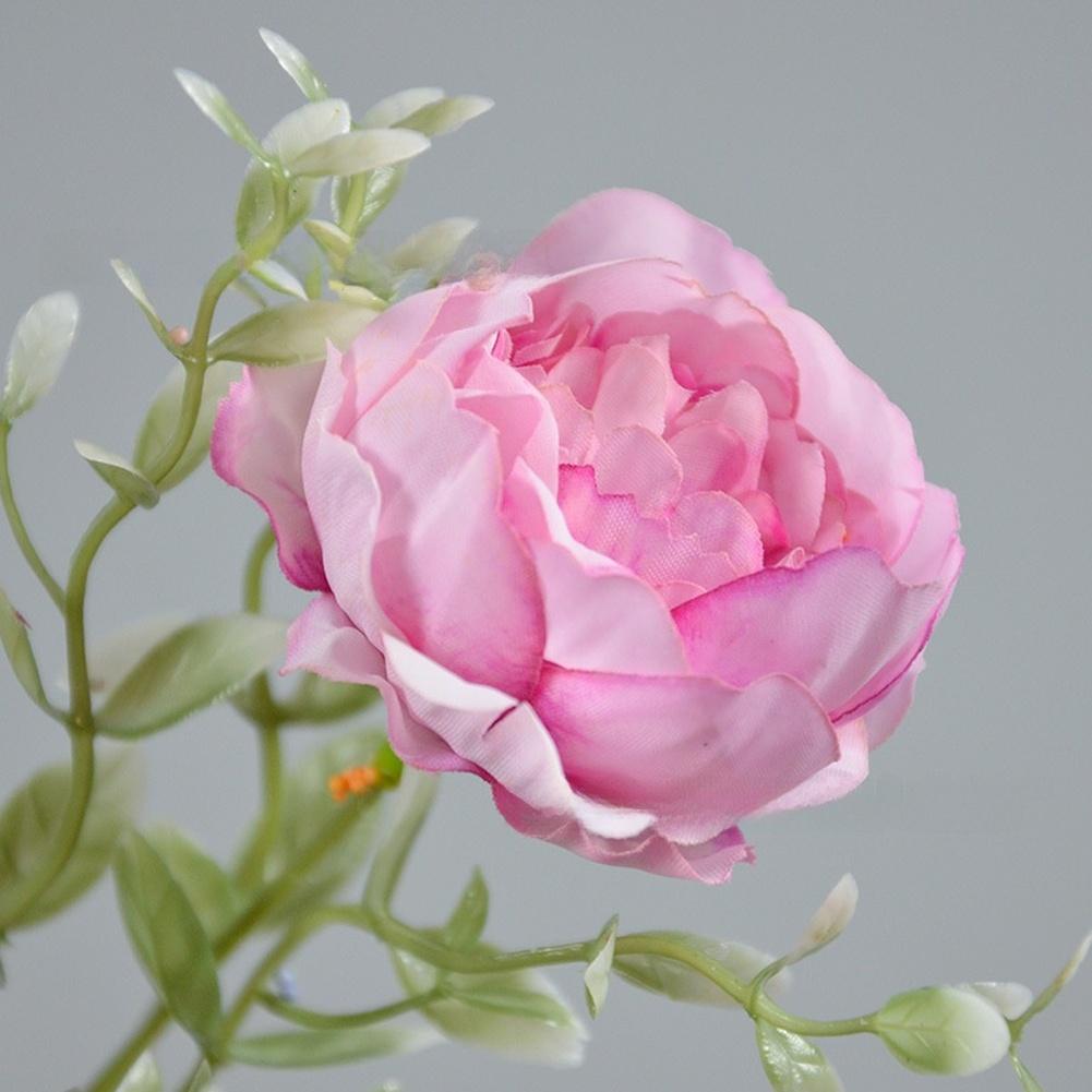 Peony Bouquet 5 Head Peony Bouquet Handcrafted Embossed Petals