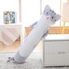 Long Strip Pute Sylindrisk Plysj Sovepute Avtagbar Vaskbar Seng Sovepute