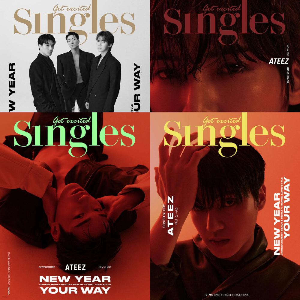 

Предзаказ журнала Singles Magazine, январь 2024 г. Обложка ATEEZ