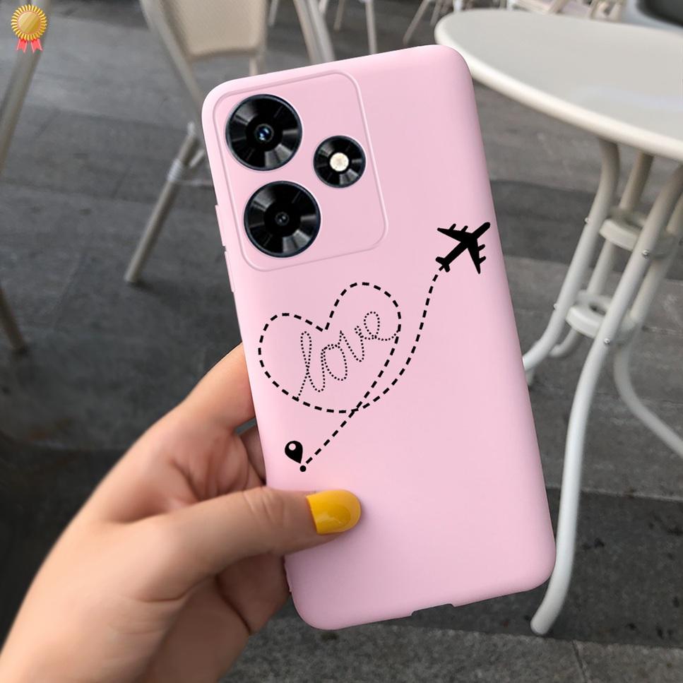 For Infinix Hot 30 Play 30i 4G Case Cute Astronaut Painted TPU Silicone Shockproof Cover For Infinix Hot 30 Play 30i Phone Case