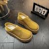 Fashion Two-wear Rhinestone Platform Shoes 2025 Summer One-foot Slip New Platform Casual Versatile Single Shoes for Women
