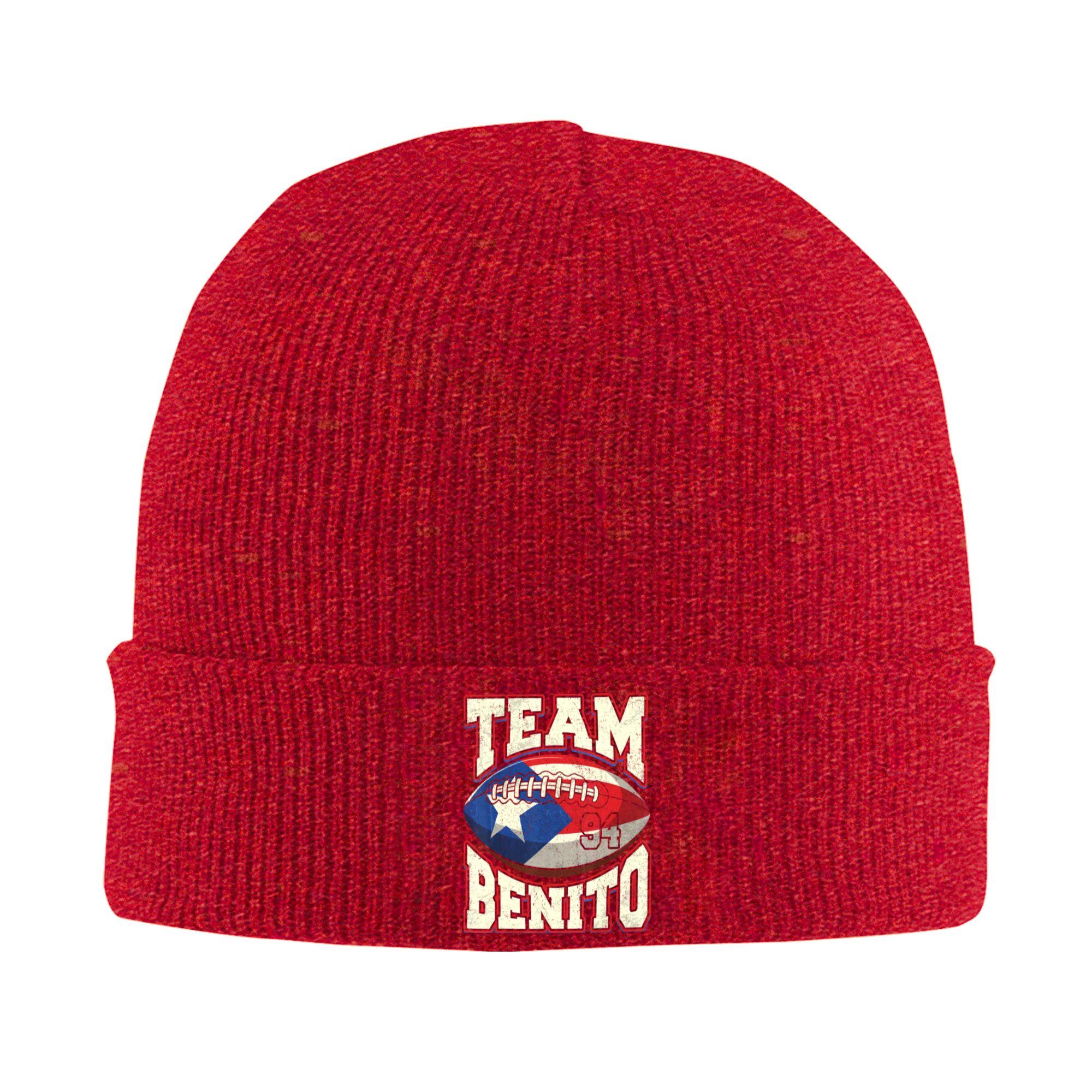 Bad Bunny Benito Number 94 LX Beanie Hats Bonnet Hats Unisex Adult Cool Kpop Knitting Hat Winter Graphic Elastic Caps One Size