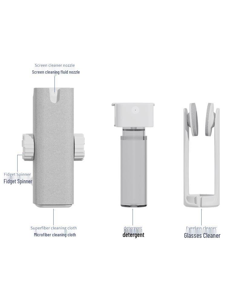 Q5D-Q20 Kit Portabil de Curățare: Perie Multifuncțională și Stilou de Curățare pentru Căști pentru Telefoane și Tastaturi