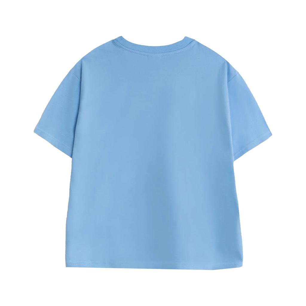 Manchester City FC Boys Crest Short-Sleeved Long Pyjama Set