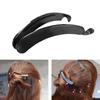 Hair Clamp Plastic Black Hairpin DIY Handmade Hairclip Woman Girl Party Hair Clip Accessories