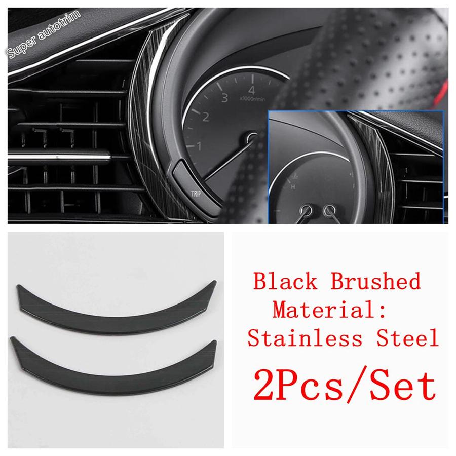 Auto-Instrumentenbrett-Display-Panel-Streifen-Dekorverkleidung für Mazda 3 BP - 2024 Edelstahlzubehör Innenraum