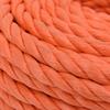 152956 vidaXL Corde de travail Orange 24 mm 100 m Polypropylène