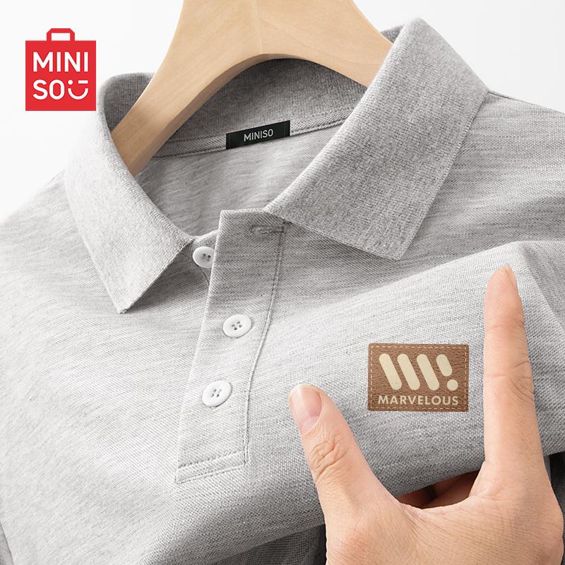 MINISO Men's Summer Casual Polo Shirt