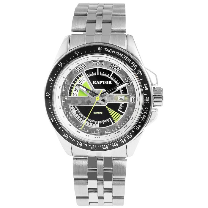 Montre - RAPTOR - Elarian - Acier inoxydable - 43 mm - Étanchéité 5 ATM