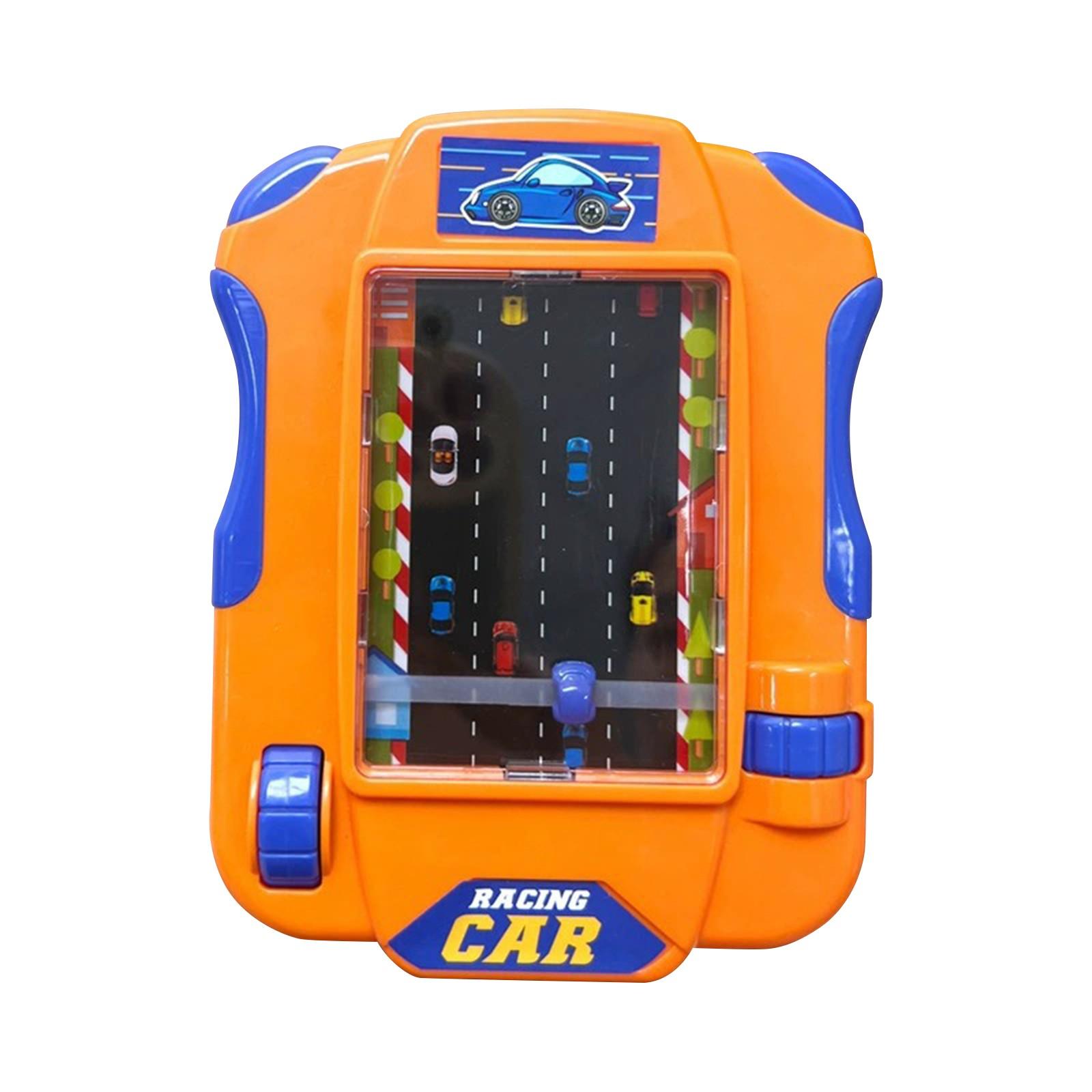 

Симулятор вождения гоночный автомобиль игровая консоль без звука для детей от 3 лет, интерактивное образовательное обучение гоночные грузовики One Size оранжевый