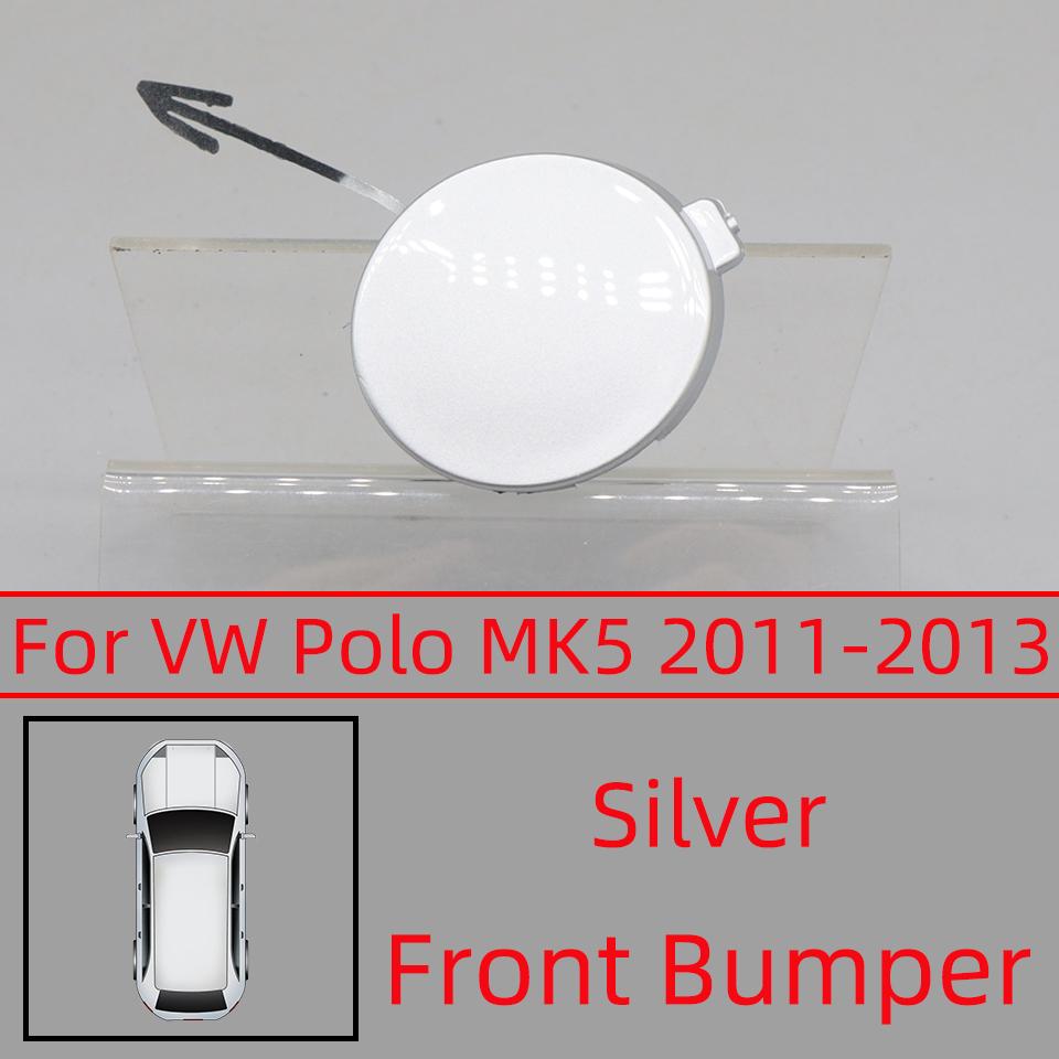 Auto Front Bumper Towing Hook Eye Cover Cap For Volkswagen VW Polo MK5 2011 2012 2013 Tow Hook Hauling Trailer Lid 6R0807241A