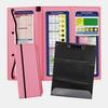 Nursing Clipboard Foldable Handheld Folders Portable Writing Board 3 Layers Secure Paper Grip for Ducuments for Doctors Students