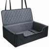 Open-Type Car Dog Bed & Safety Seat for Medium To Large Dogs - Rear Seat Travel Pet Sponge Bed