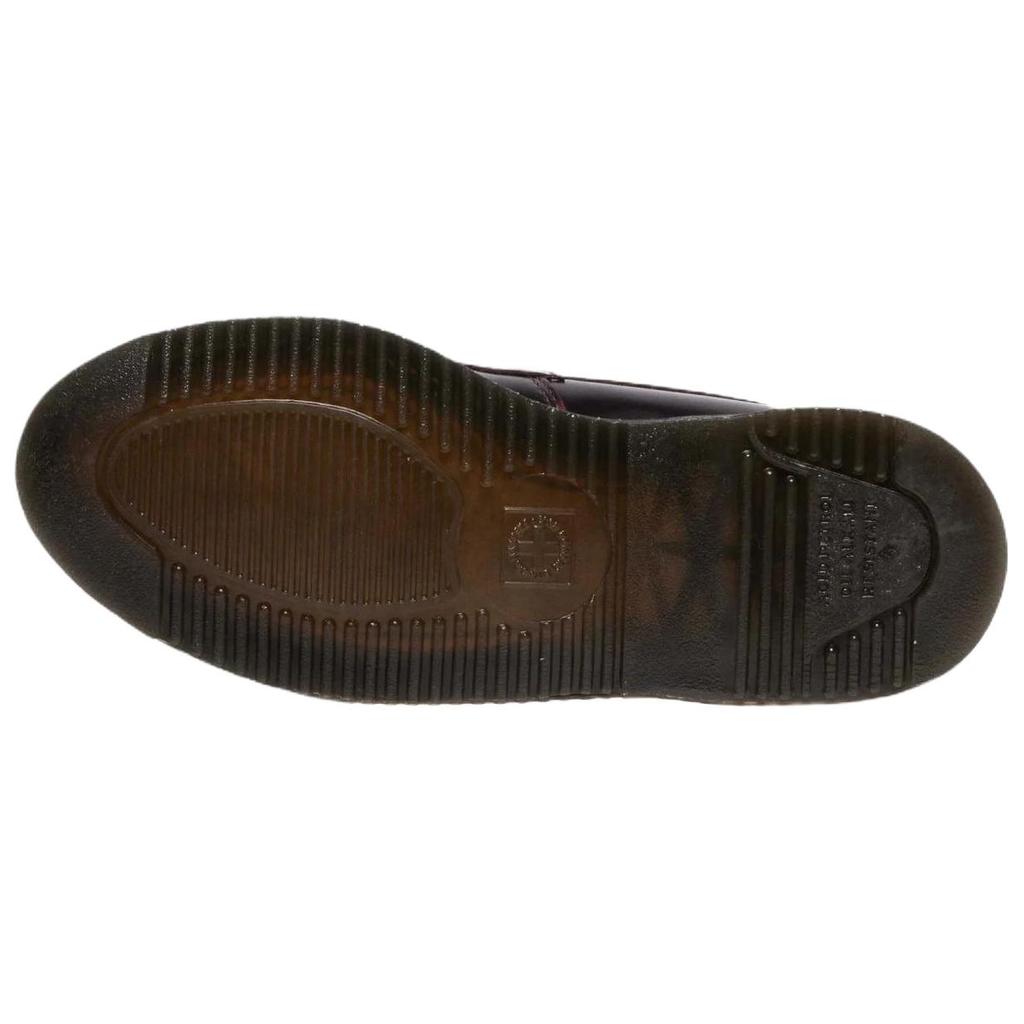 Dr. Martens Temara Leather Vintage Slip-On Loafers Women Loafers Cherry-Red 41360600