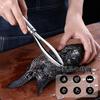 Fish scale stainless steel fish scale fish bone no scattering of for and shop remover, remover, remover, scales, home, office, use. [1 piece]