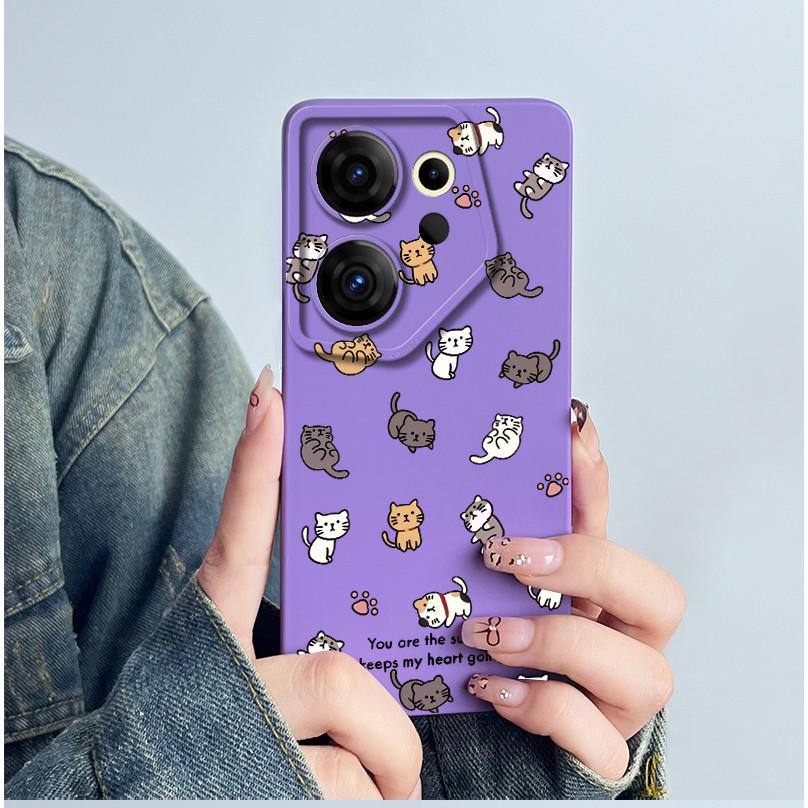 For Tecno Camon 20Premier 5G Phone Case 20 Premier 5G CK9n Cover Silicone Sweet Painted Shell Cartoon Funda Printed Casing Coque