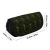 Pen Case Two Compartment Zipper Closure Wear Resistant Polyester with Double Compartments for School Office Travel for Students