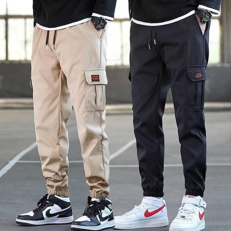 2026 New Spring and Autumn Men's Work Pants, Casual Slim Fit Sports Pants, Harem Jogger Pants