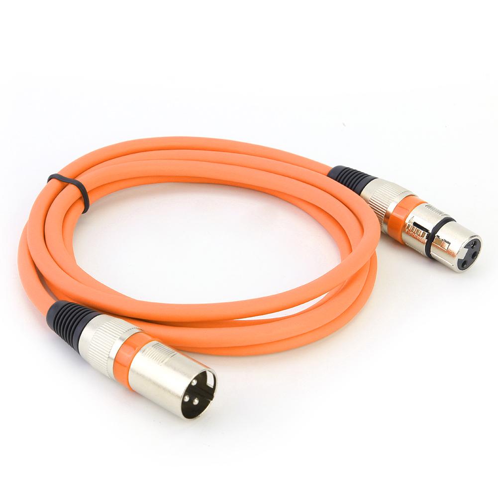 5.9ft DMX Stage DJ Cable XLR 3Pin Male to Female Connector Wire