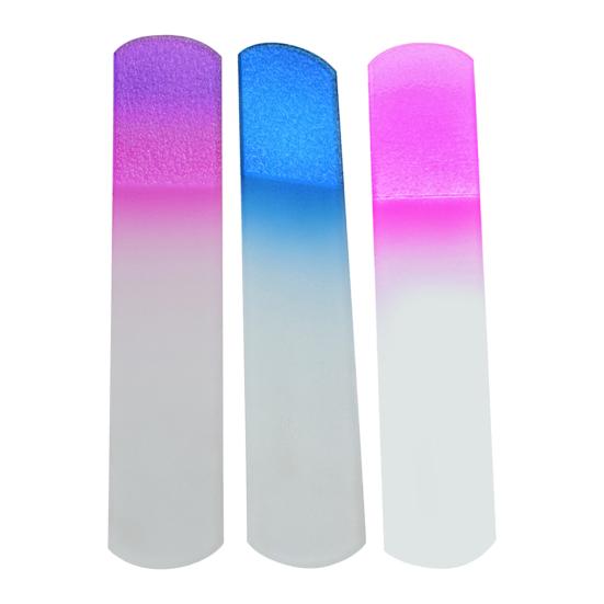Yousheng Foot File Gradient Color Tender Feet Dead-skin Remover Glass Foot Rasp Hard Skin Callus Remover Pedicure Tools Home Accessories
