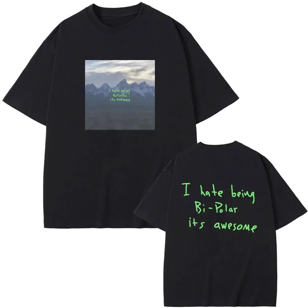 Rapper Kanye West Vultures New Music Album Graphic Printed T Shirts Unisex Unisex Hip Hop Fashion Tshirts Male Tshirt