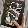 Retro Whale Pattern Phone Case For IPhone 17 16 Pro Case IPhone 13 15 14 11 12 Pro Max 17Air Plus X Transparent Shockproof Cover