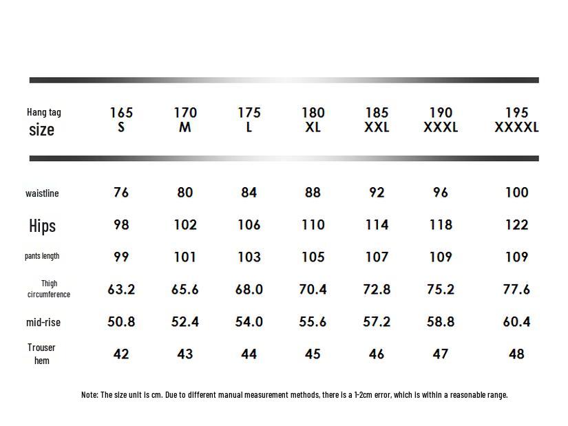 GXG Men's 2024 Gradient Straight-Leg Trousers
