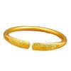 Gold-Plated Dragon & Phoenix Openable Bracelet - Exquisite High-End Gift for Mothers
