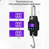WH-C06 Rechargeable Digital Hanging Scale   Crane Scale Electronic Hook Scale for Home(Black )