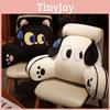 Adorable Plush Cartoon Dog Cat Back Pillows For Cozy Student Dorm Rooms