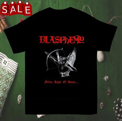Blasphemy Fallen Angel Of Doom Πλήρες Μέγεθος S-5XL BT1169 Unisex T-Shirt