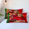 Home Textile Quilt Set Four-Piece World Cup Football 3D Printing Three-Piece Bedding