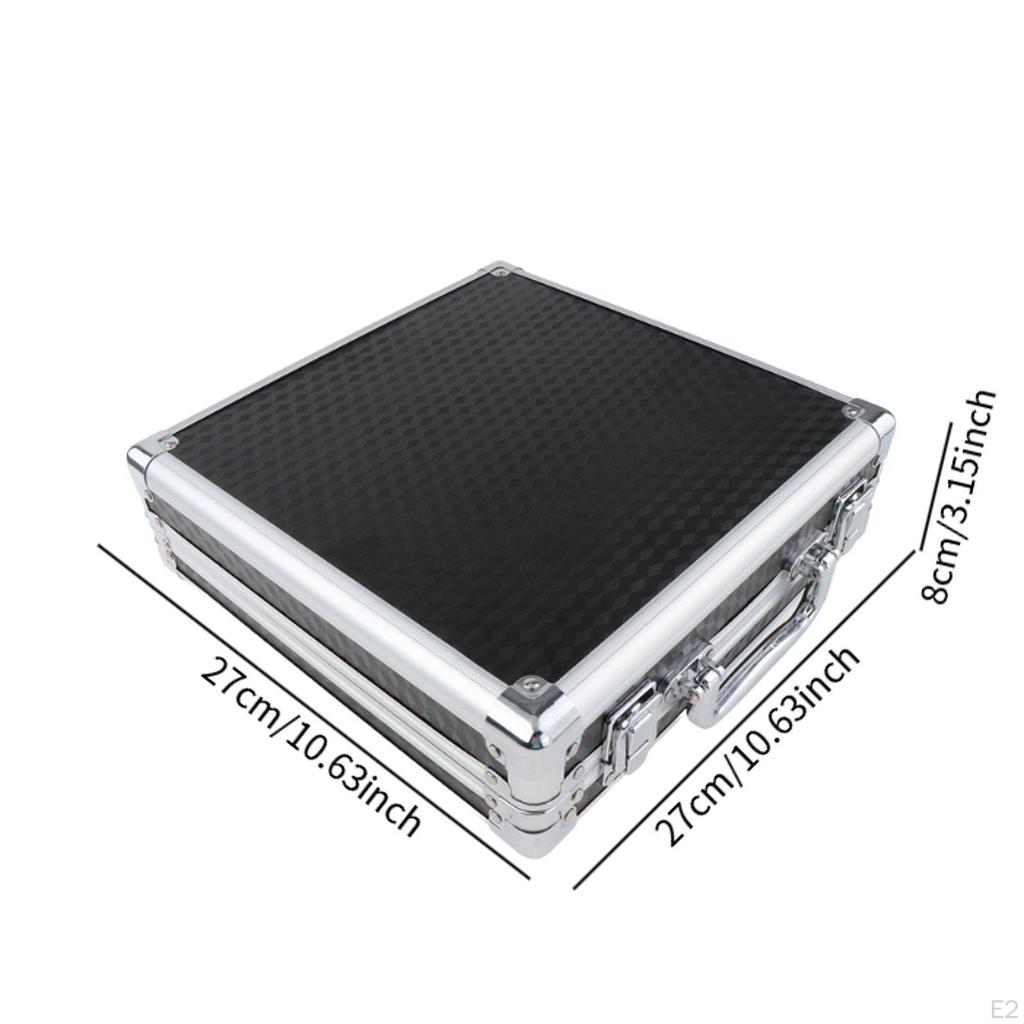 Billiard Balls Storage Box Holds 16 Pool Carrying Case Snooker Ball Suitcase for Sports