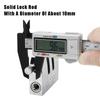 Car Clutch Lock Steel Stainless Universal Auto Brake Pedal Lock Throttle Accelerator Security Anti-Theft Tool