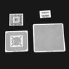 130pcs BGA Universal Reballing Rework Net Stencils Steel Template Mesh Directly Heat Set Kit