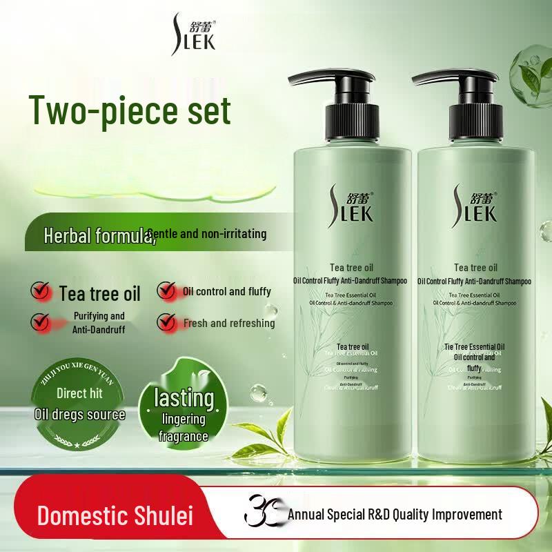 Sleek Tea Tree Anti-Dandruff & Oil Control Shampoo Set