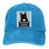 Vypraná unisexová baseballová čepice Frenchie Mug Shot Trucker Snapback čepice Táta Klobouk Francouzský buldoček Pet Dog Lover Golfové čepice