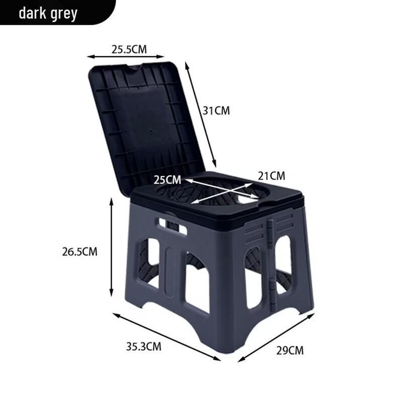 ZISIZ Outdoor Folding Camping Toilet