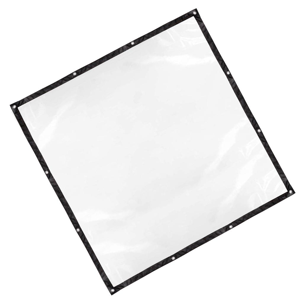 Clear Tarp Waterproofing Rainproof Transparent Plastic Tarp Cover with Eyelet for Chicken Coop Greenhouse Plant