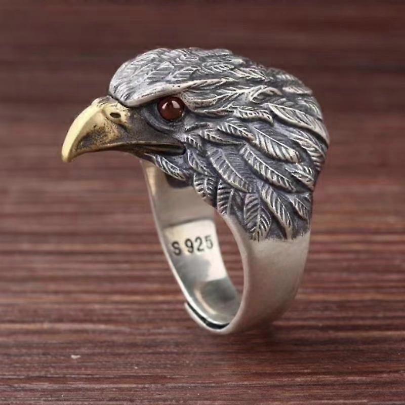Verstellbarer Vintage Adlerring