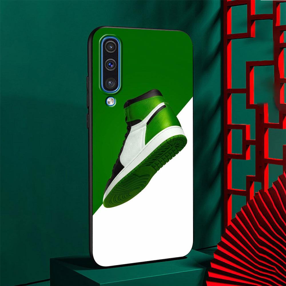 Pouzdro na boty Sneakers pro Samsung Galaxy A50 A50s A40 A20e A20 A30 A30s A70 A70s A10 A10s A20s A11 A21 A42 Černý kryt na telefon