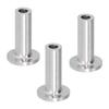 10Pcs Stainless Steel Protector Sleeves High Tensile Strength Anti Fatigue Weatherproof Cable Railing Protector Sleeves