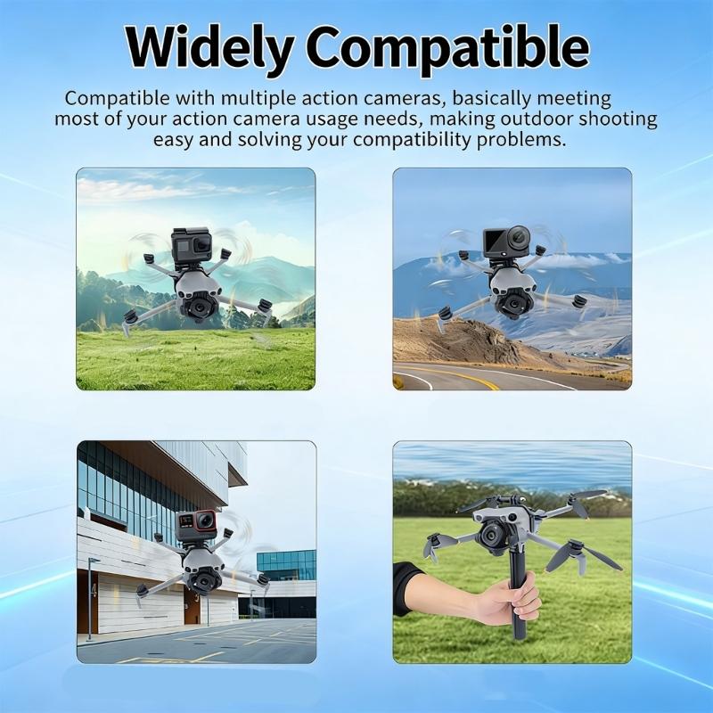 Lightweight Body Top Mount Extension Bracket for Mini 5 Professional Drones Ensuring Secure Bracket Adapter Drones Accessories