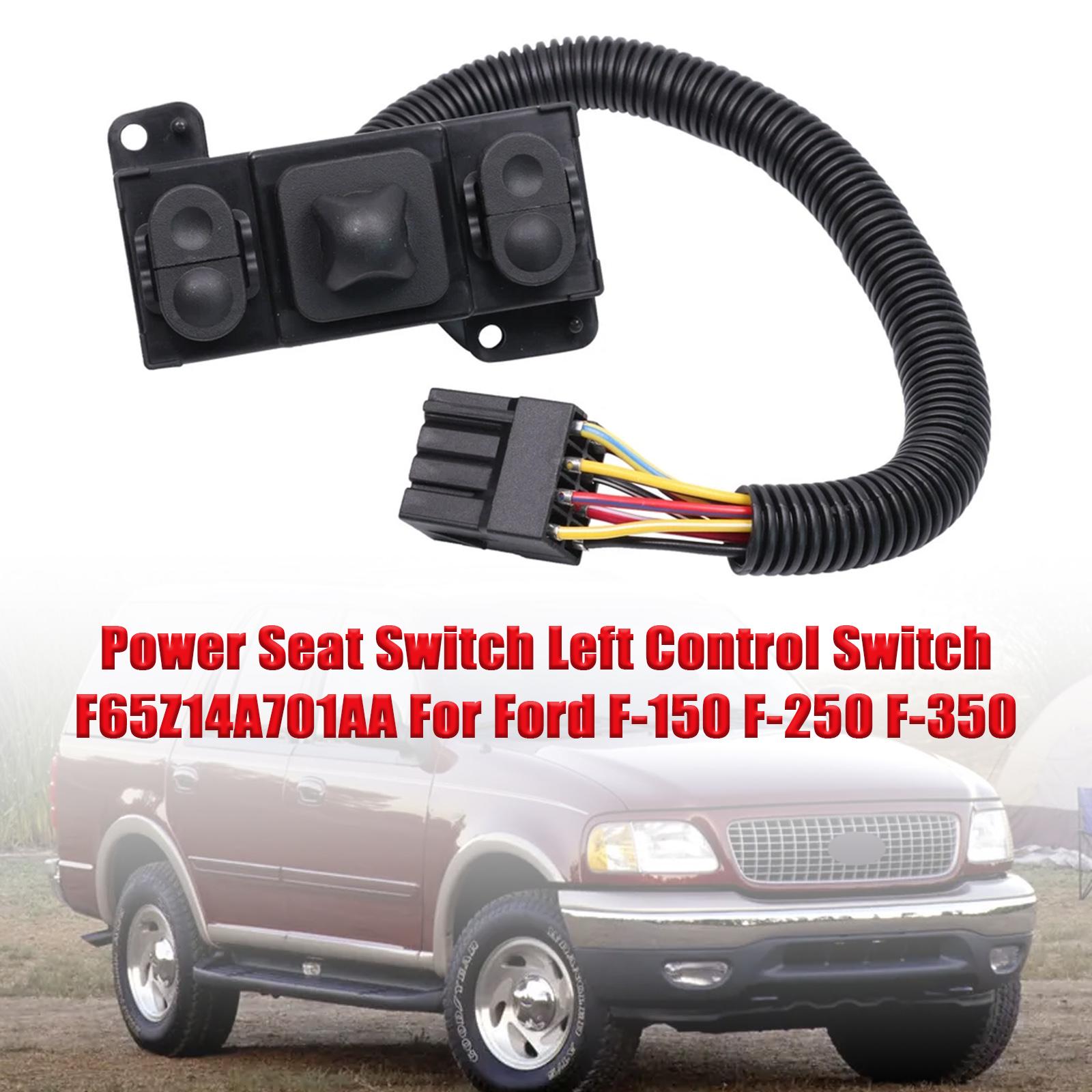 

Power Seat Switch Left Control Switch F65Z14A701AA For Ford F-150 F-250 F-350