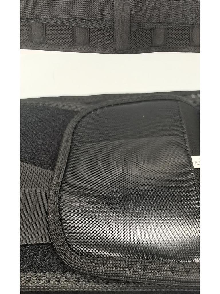 Sports Double Compression Back Support Waist Belt with Steel Plates