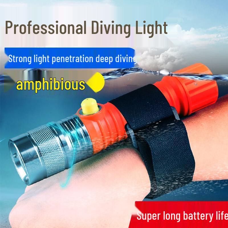 Lishen Professional Diving LED Flashlight