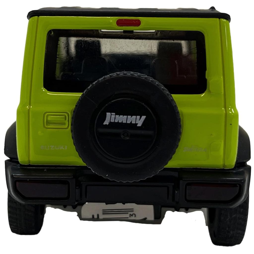 Scale Suzuki Jimny MSZ Diecast Model Car in Yellow Green 1/32
