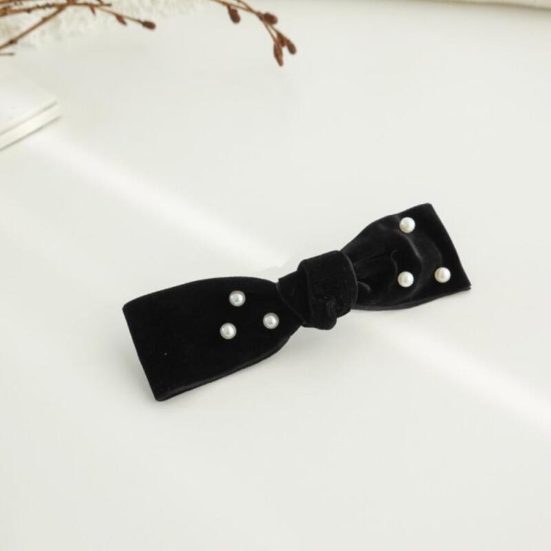 Draw Women s Hair Bead Pearl Accessory Hair Pin Knot black