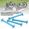 4pcs RC Metal Dog Bone Drive Shaft Front and Rear   Dog Bone for    02B 1Celsius10 RC Car Upgrade Parts